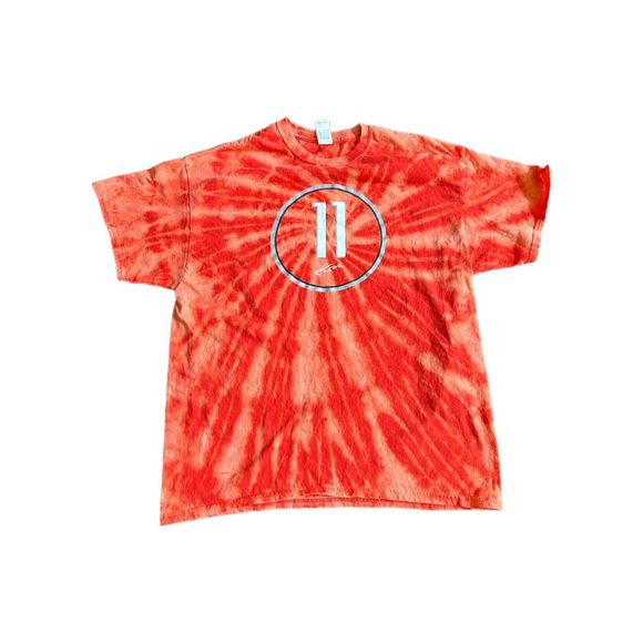 Houston Rockets Yao Ming Jersey Retirement Bleached Tee - Picture 1 of 3